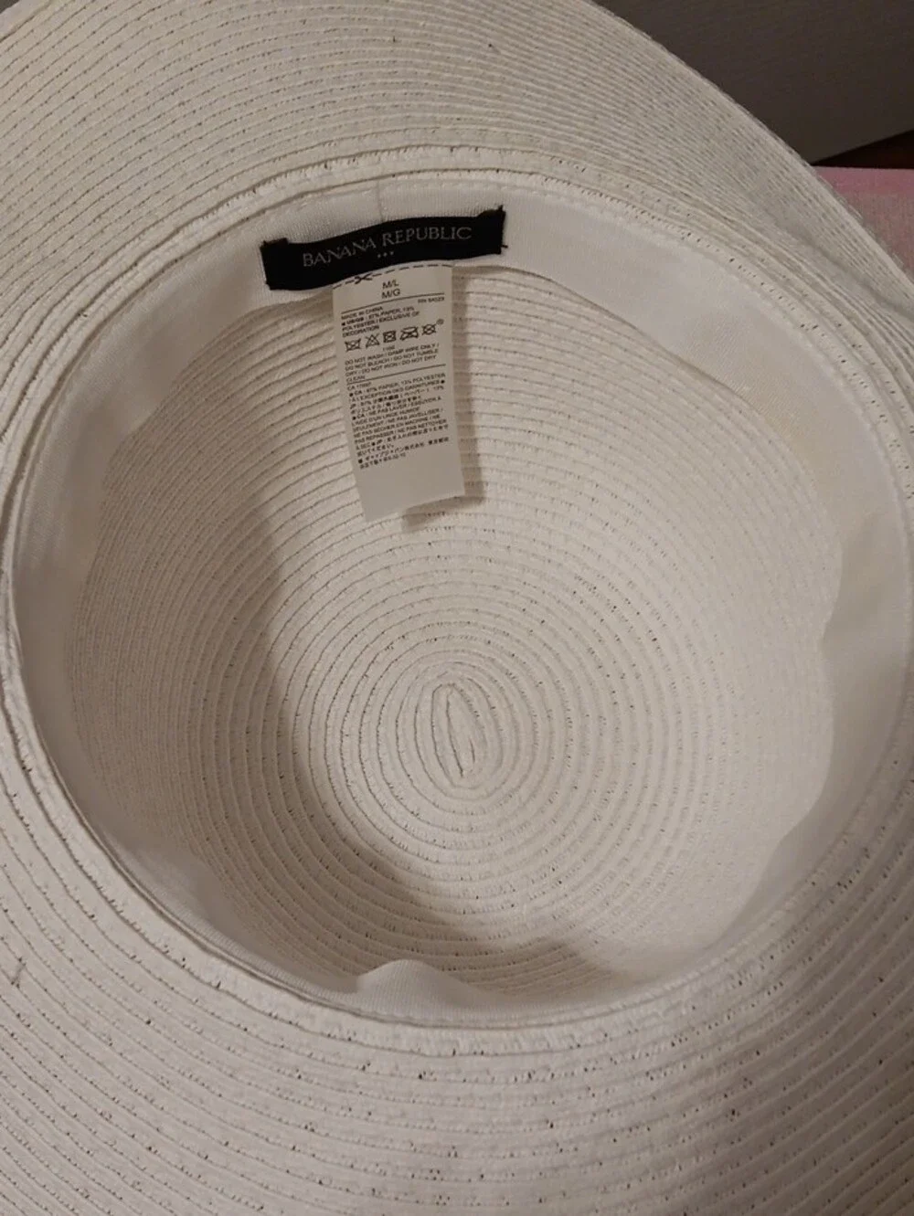 Banana Republic Factory Cream Straw Sun Hat